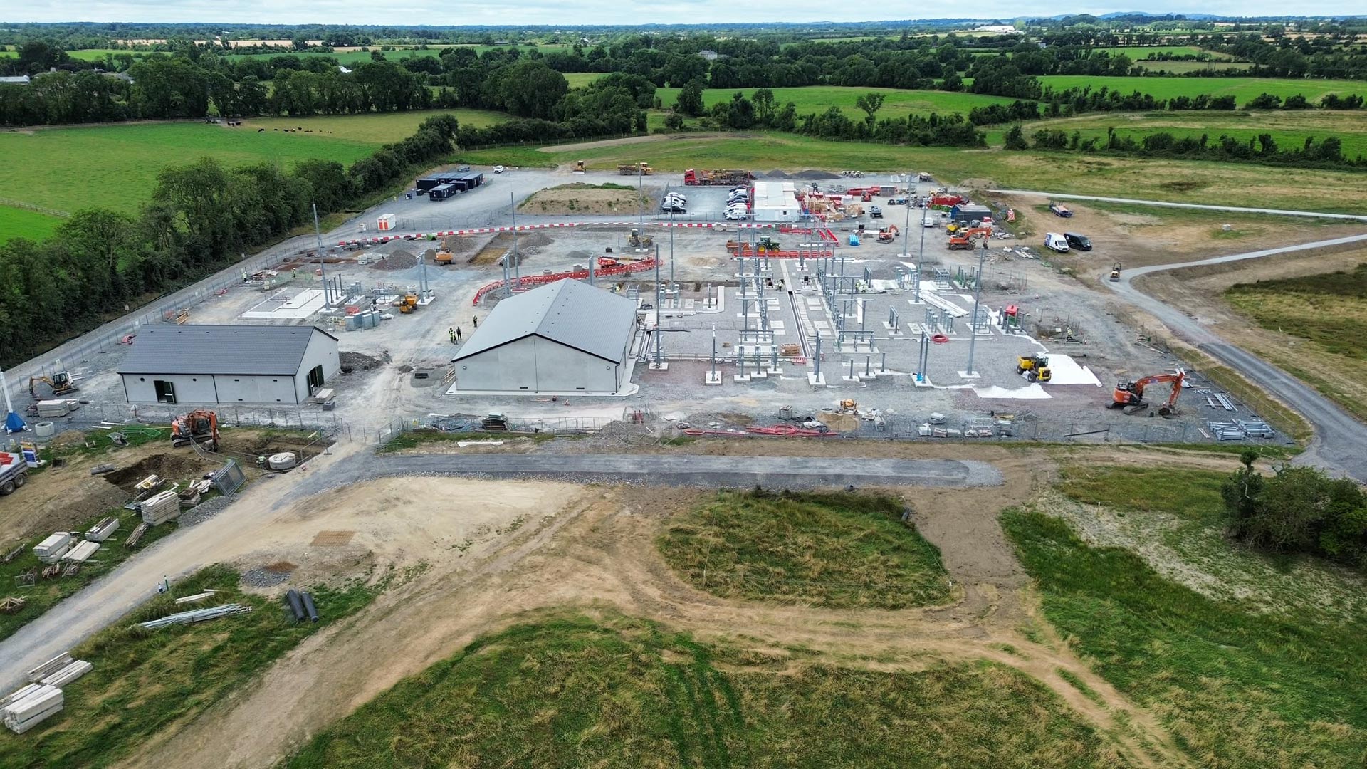 Milltown 110kv AIS Substation – Co. Meath